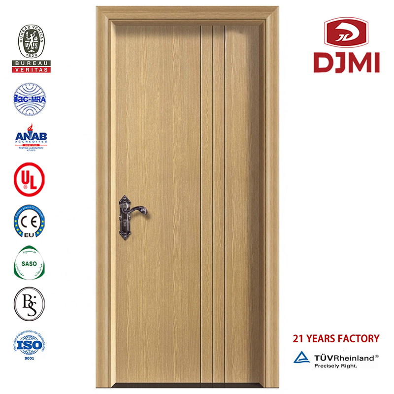 Προσαρμοσμένη είσοδος από αλουμίνιο Ξύλινη εσωτερική ξύλινη πόρτα με γυαλί Νέες ρυθμίσεις Πόρτες για το μέγεθος του νοσοκομείου Αδιάβροχη ξύλινη πόρτα