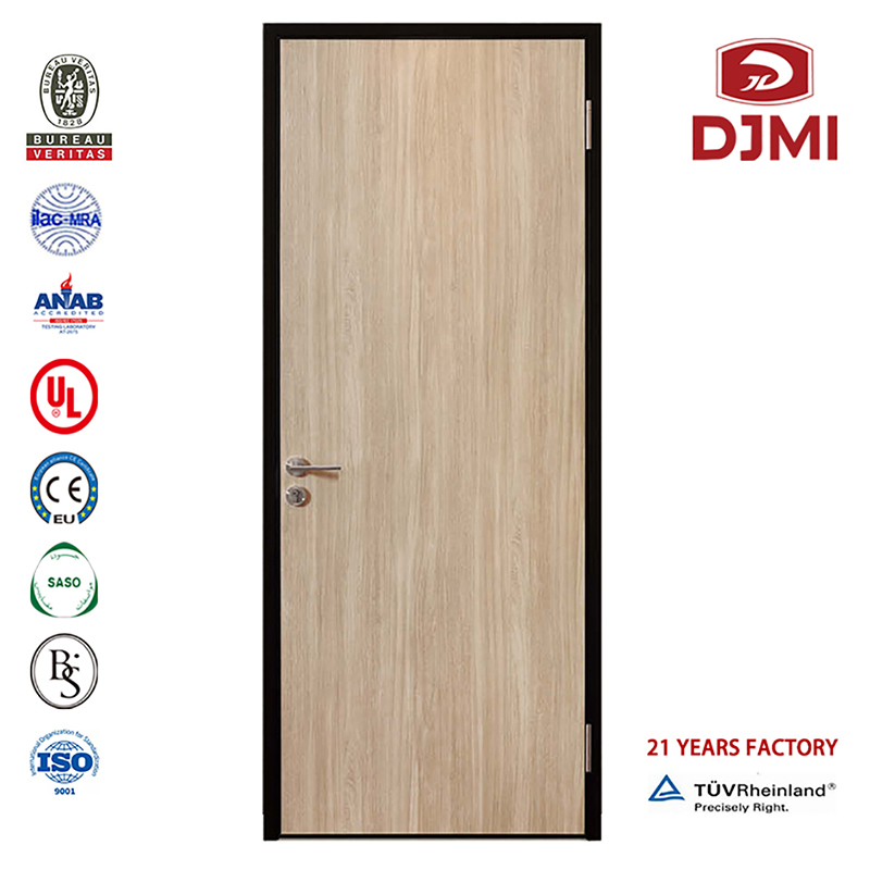 Κινέζικο εργοστάσιο Νέο σχέδιο Ξύλινο για υπνοδωμάτιο Εσωτερική πόρτα από ξύλο Φτηνές πόρτες υψηλής ποιότητας Hpl Διακοσμητική πόρτα ξενοδοχείου για έργο Μελαμίνη