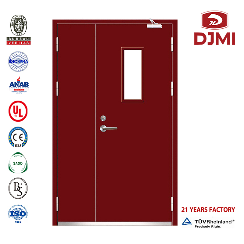 Whi Certificate 10C Double Swing Ul Listed Fire Rated Steel Acoustic Door For Customized Ul Certificate Double Leaf Door Fire Rated Steel Doors Νέες ρυθμίσεις Έξοδος κινδύνου Πυρίμαχο υψηλής ποιότητας Φτηνές τιμές Πόρτα από χάλυβα πόρτες
