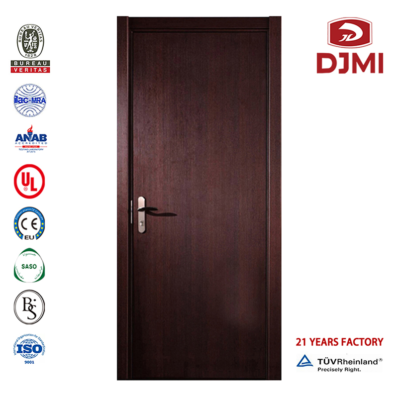 Προσαρμοσμένο σκελετό Ul 1Hour Rated Wood 30 Minute Fire Door New Settings 0.5Mm 1Mm Διακοσμητικό καπλαμά Ξύλινη πόρτα πυρκαγιάς Στερεό ξύλο Prehung Εσωτερικές πόρτες Υψηλής ποιότητας 90Min Βαθμολογία από Κίνα Ξύλινη σχεδίαση Fd 1 ώρα Πόρτα πυρκαγιάς