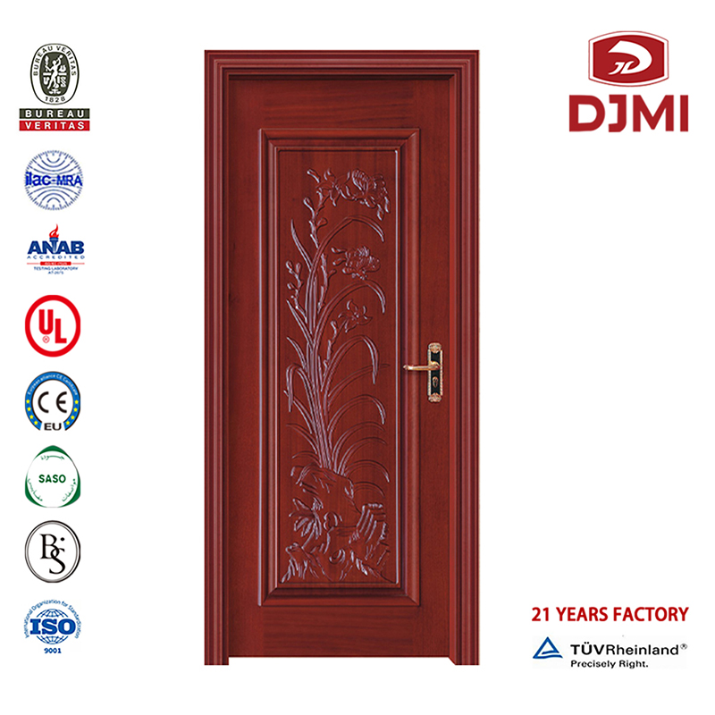 Chinese Factory Teak Latest Design Wooden Inter Room Door Solid Wood Εσωτερικές Πόρτες υψηλής ποιότητας Wood Carving Double Doors Carved for Main Entrance Engnaging Woden Door