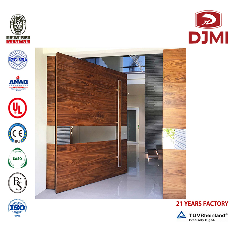 Φτηνή ξύλινη ξύλινη πόρτα από συμπαγείς πόρτες, προσαρμοσμένη σε κυκλική κίνηση με γυάλινη και ξύλινη είσοδο, διπλές ξύλινες πόρτες, νέες ρυθμίσεις, σχεδίαση στερεής ράβδου, κύρια σκαλισμένη πόρτα εισόδου ξυλείας