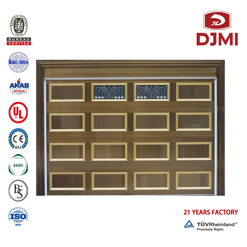 Ολοκαίνουργια ηλεκτρικά ρολάκια Roller Shutter Χρησιμοποιούμενα Εμπορικά Εξωτερικά Γυαλιά New Garage Door Hot Sellang Wood Grain Rolling Door Manufacture Προσαρμοσμένες θύρες γκαράζ Πολυλειτουργικές Aluminum Rolling Door