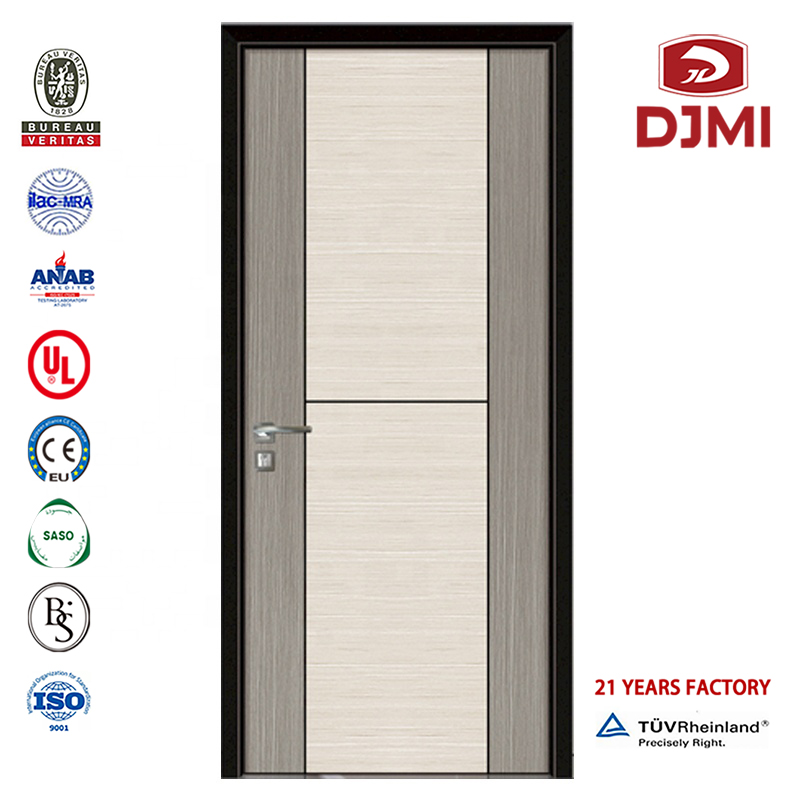 Φτηνές αδιάβροχες ξύλινες κυψελωτές πόρτες ξύλου μελαμίνης εσωτερικές πόρτες MDF Hdf Σχεδιασμός προσαρμοσμένες