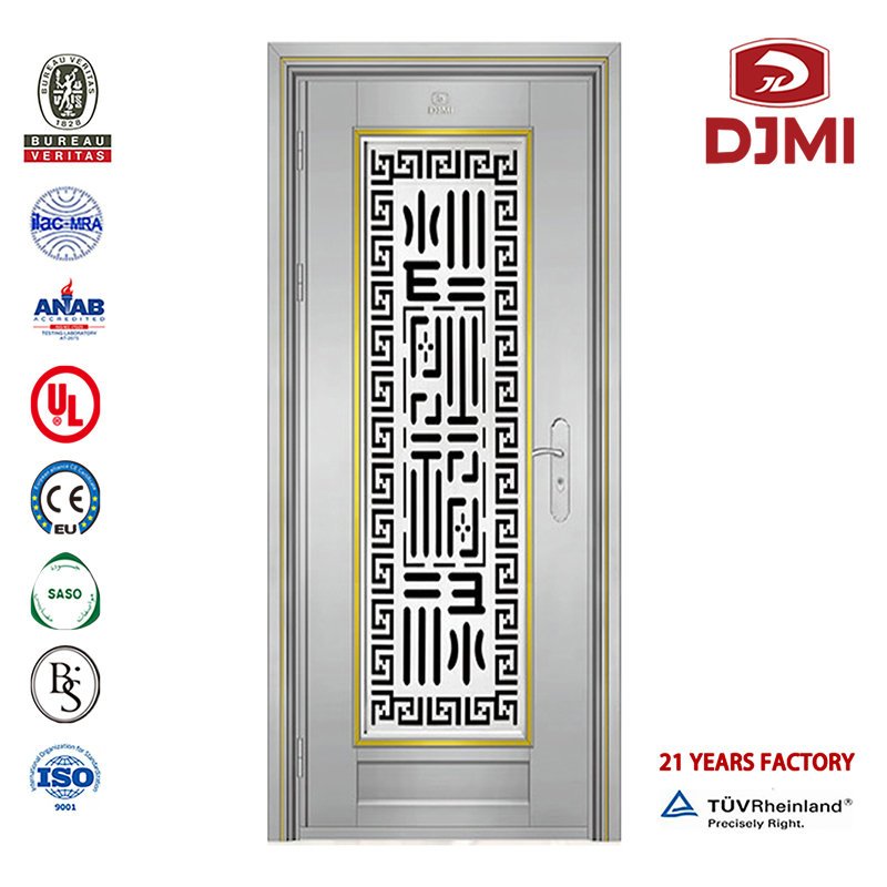 Προσαρμοσμένο 304 με διπλά πλέγματα παραθύρου για τις ρυθμίσεις χειρισμού της πόρτας από ανοξείδωτο χάλυβα για το σπίτι με νέες ρυθμίσεις πλαισίου πλαισίου πλαισίου διπλής σχάρας πορτών για πόρτες κλεισίματος ανοξείδωτου χάλυβα κινέζικη ασφάλεια (Bd) Grill Stainless Steel Main Desigs Double Door