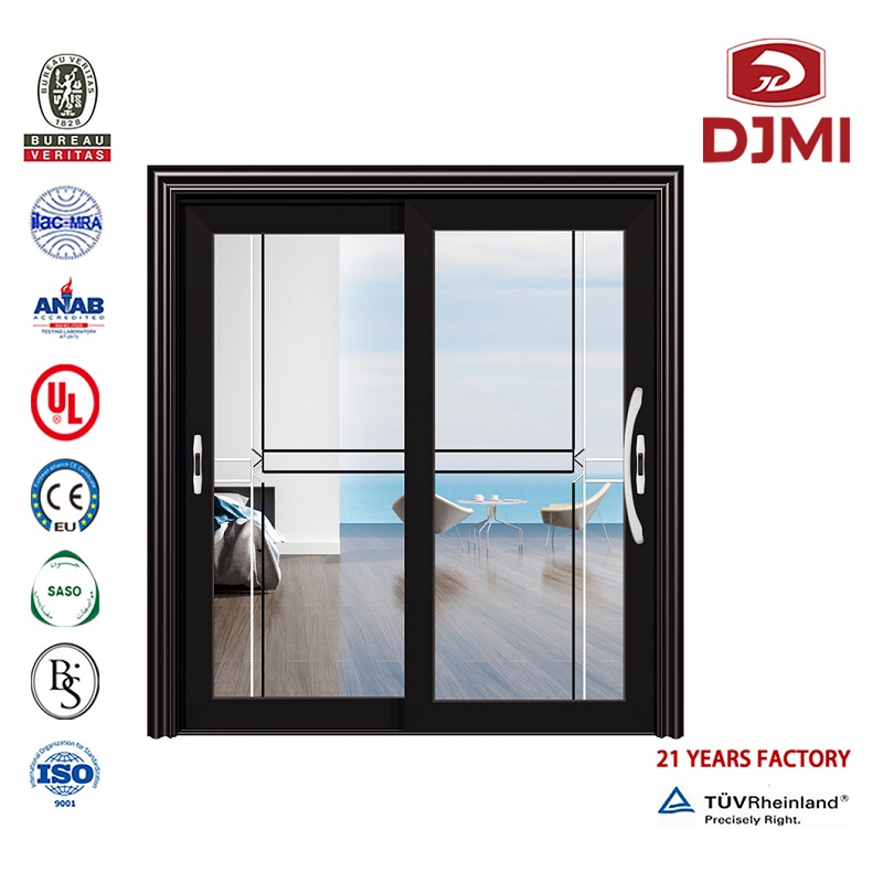 Πόρτες από αλουμίνιο και ολοκαίνουργια σχέδια Zen Καλύμματα πλαισίου 1.2-2.0Mm Πάχος αλουμινίου Συρόμενη πόρτα